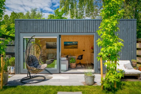 Foto : De ultieme gids voor tuinkantoor-indeling