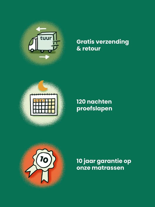 Foto : Zeker Zijn van Je Matraskeuze? Ervaar Tuur® Zonder Risico