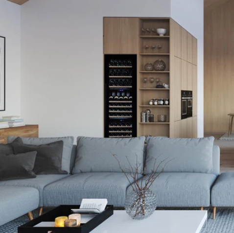 Foto : Wijnklimaatkast met 3 zones – Drie temperaturen, één elegant apparaat