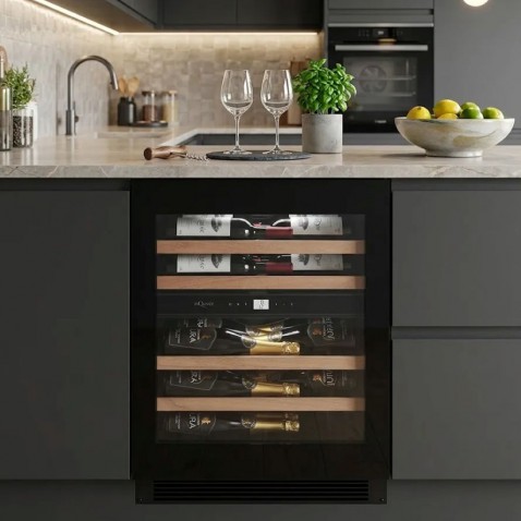 Foto : Onderbouw wijnkoelkast van 50 of 60 cm: welke past het beste in jouw keuken?