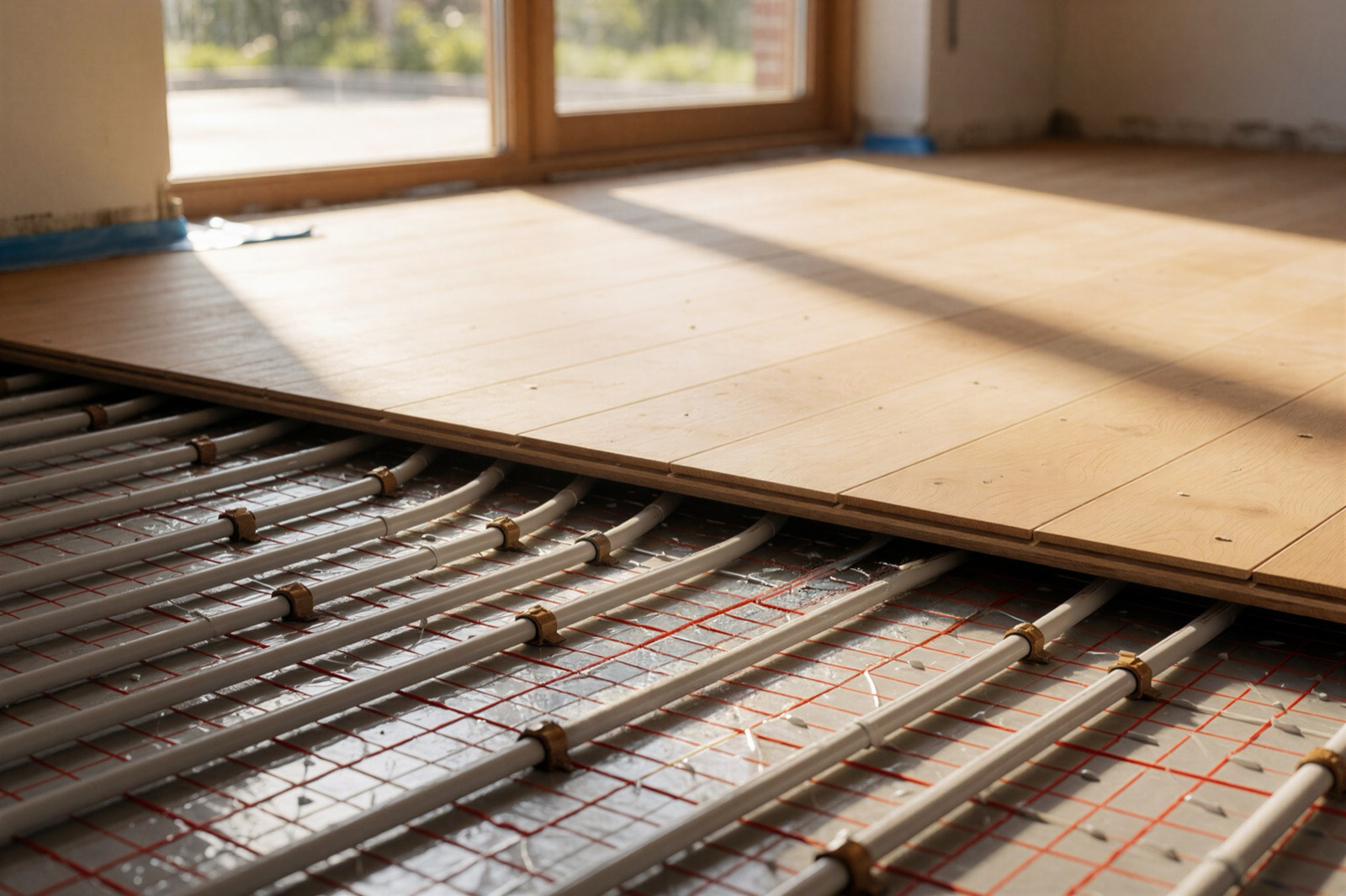 Foto : Vloerverwarming in een bestaande woning: waar moet je op letten?