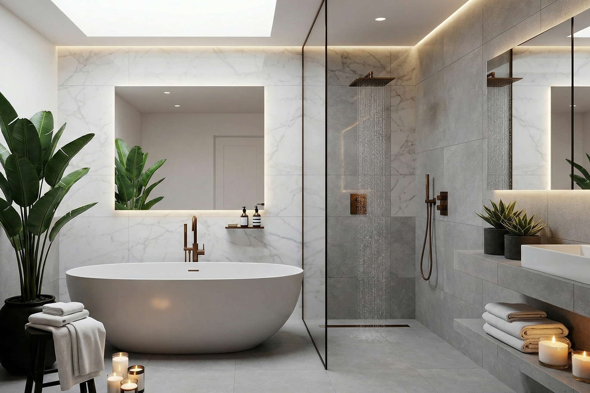 Foto: badkamer designtrends in nederland image luckey