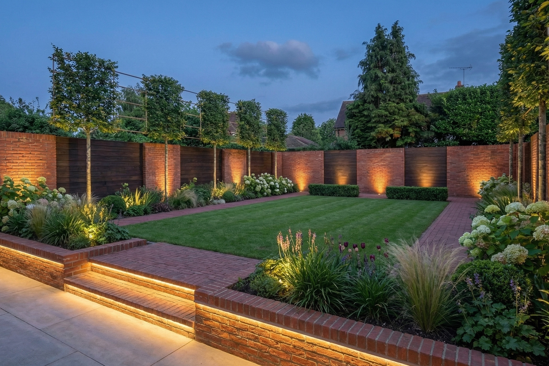 Foto : Ideeën voor tuinverlichting: sfeer en veiligheid in jouw buitenruimte