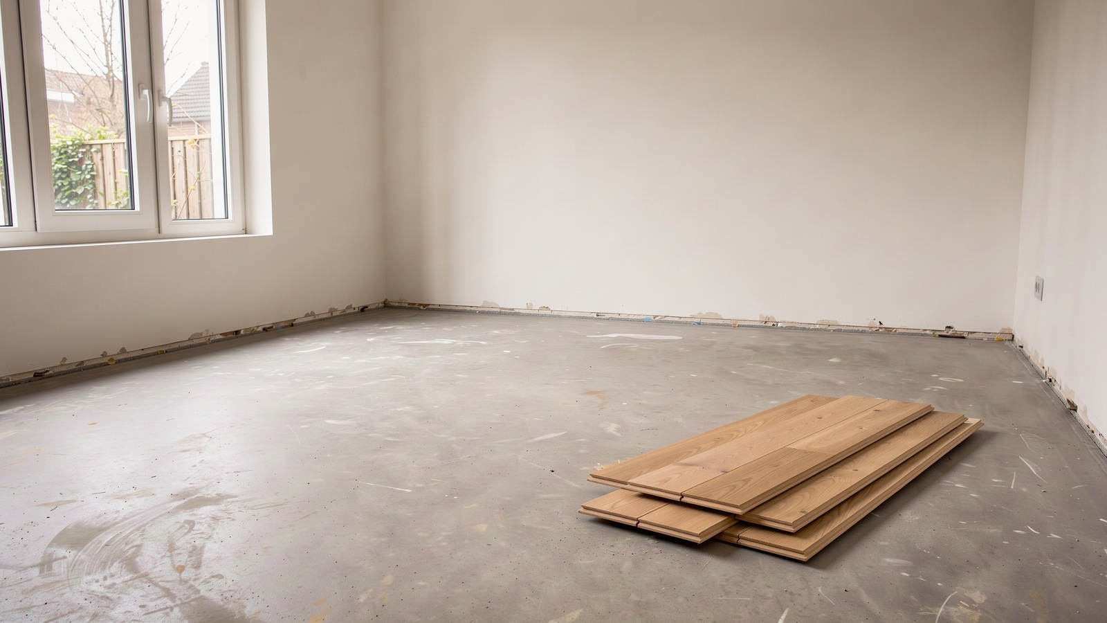 Foto: vloer egaliseren bij renovatie wat moet u vooraf laten controleren article22