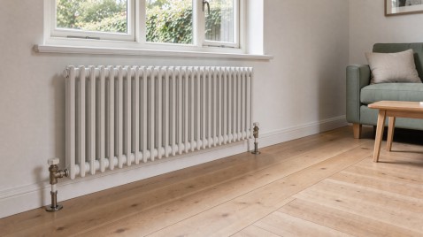 Foto : Radiator vervangen bij een verbouwing: kies niet alleen op formaat