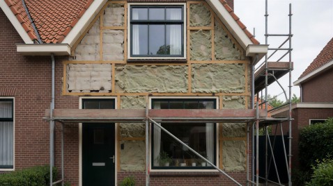 Foto : Spouwmuurisolatie in een vooroorlogse woning: waar let u op?