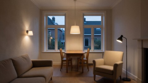 Foto : Verlichting bij een verbouwing: bepaal uw lichtpunten op tijd