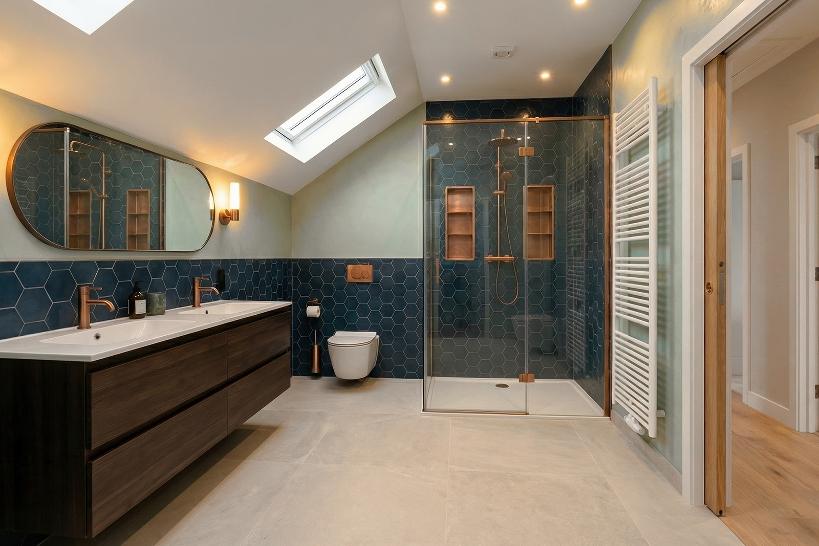 Foto : Wet Room Design in Nederlandse Appartementen