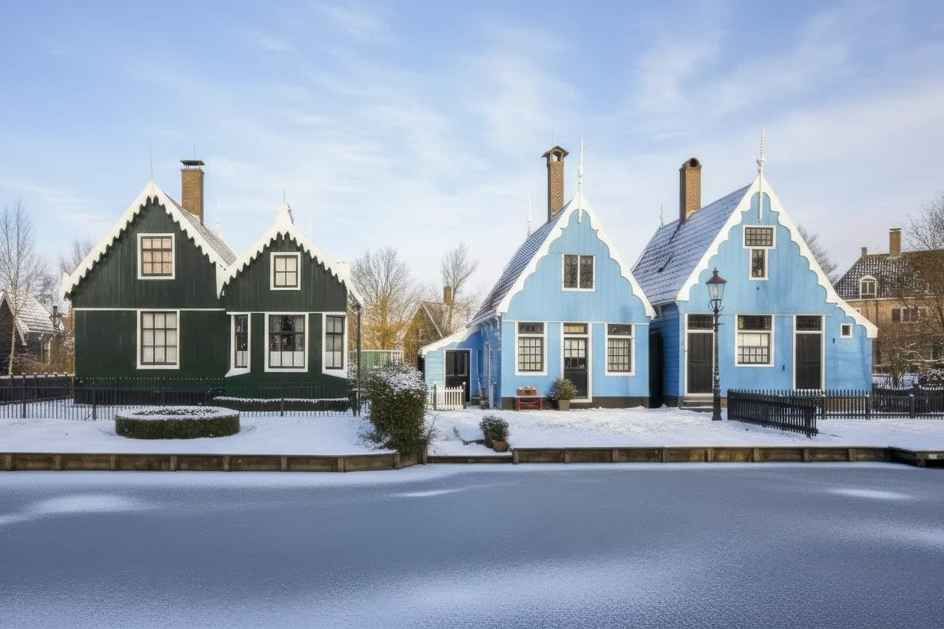 Foto : Slim winterontwerp en verwarming voor Nederlandse woningen