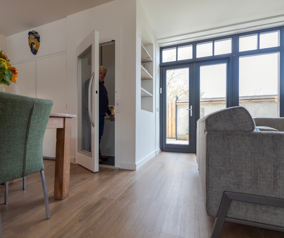Foto: Maatwerk Huislift A 4000 wonen nl huis lift