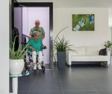Foto : Een huislift: comfortabel wonen op iedere verdieping