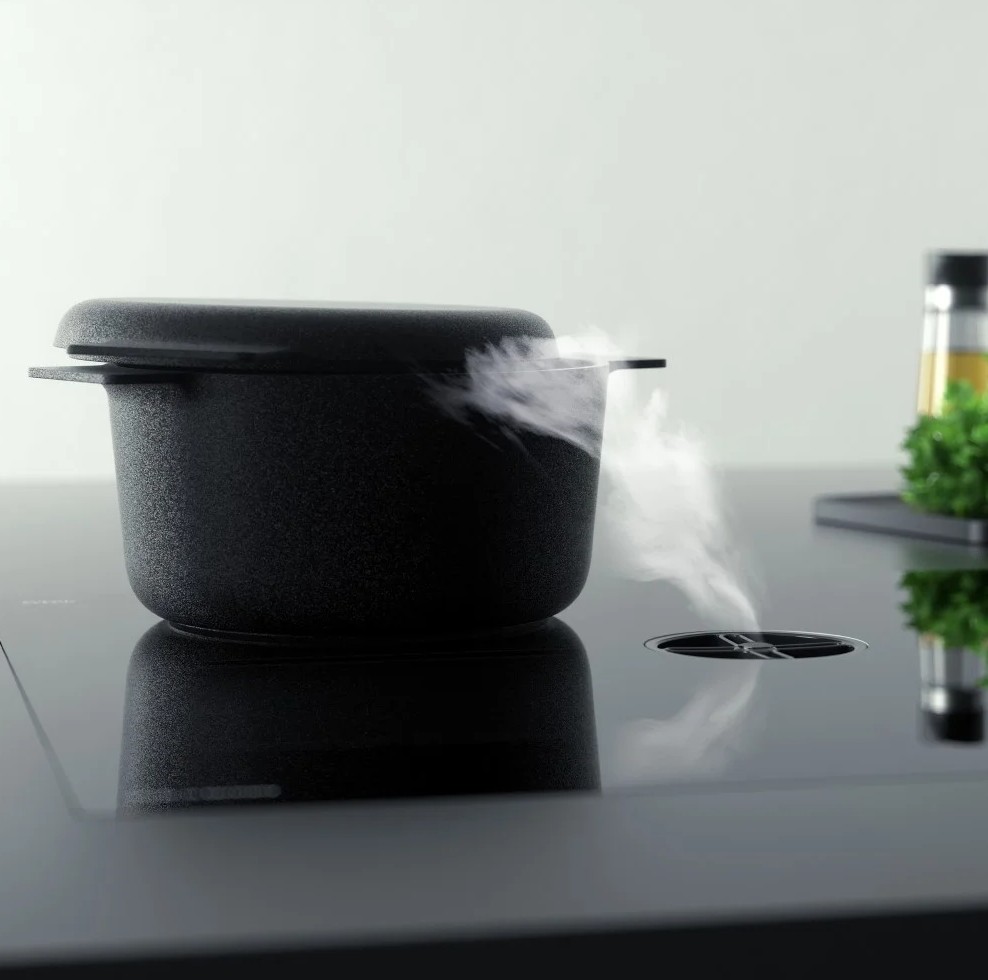 Foto: inductiekookplaat kookplaat wonen nl