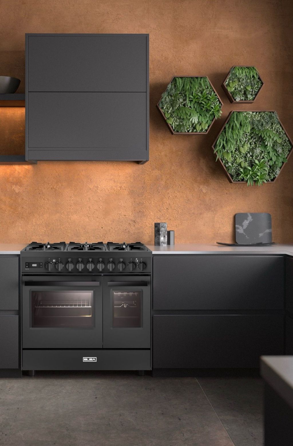 Foto : Elk Elba fornuis ademt Italiaanse designtraditie