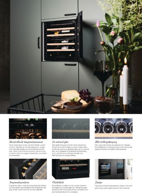 Foto : Witt wijnkoelers: innovatieve oplossingen voor elke keuken