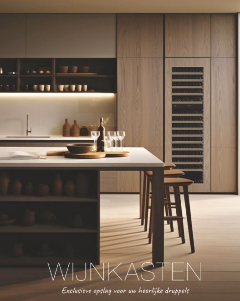 Foto : Witt wijnkoelers: Deens design, volledig geïntegreerd in jouw keuken