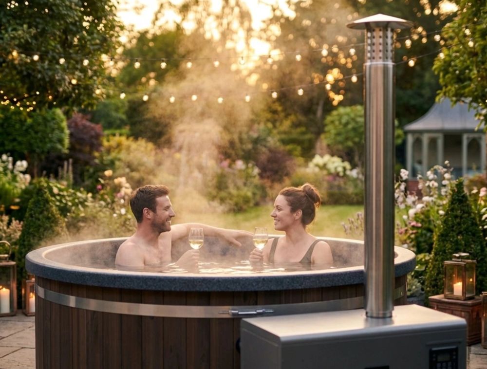 Foto: Wonennl Ticra hottub met biokachel 03