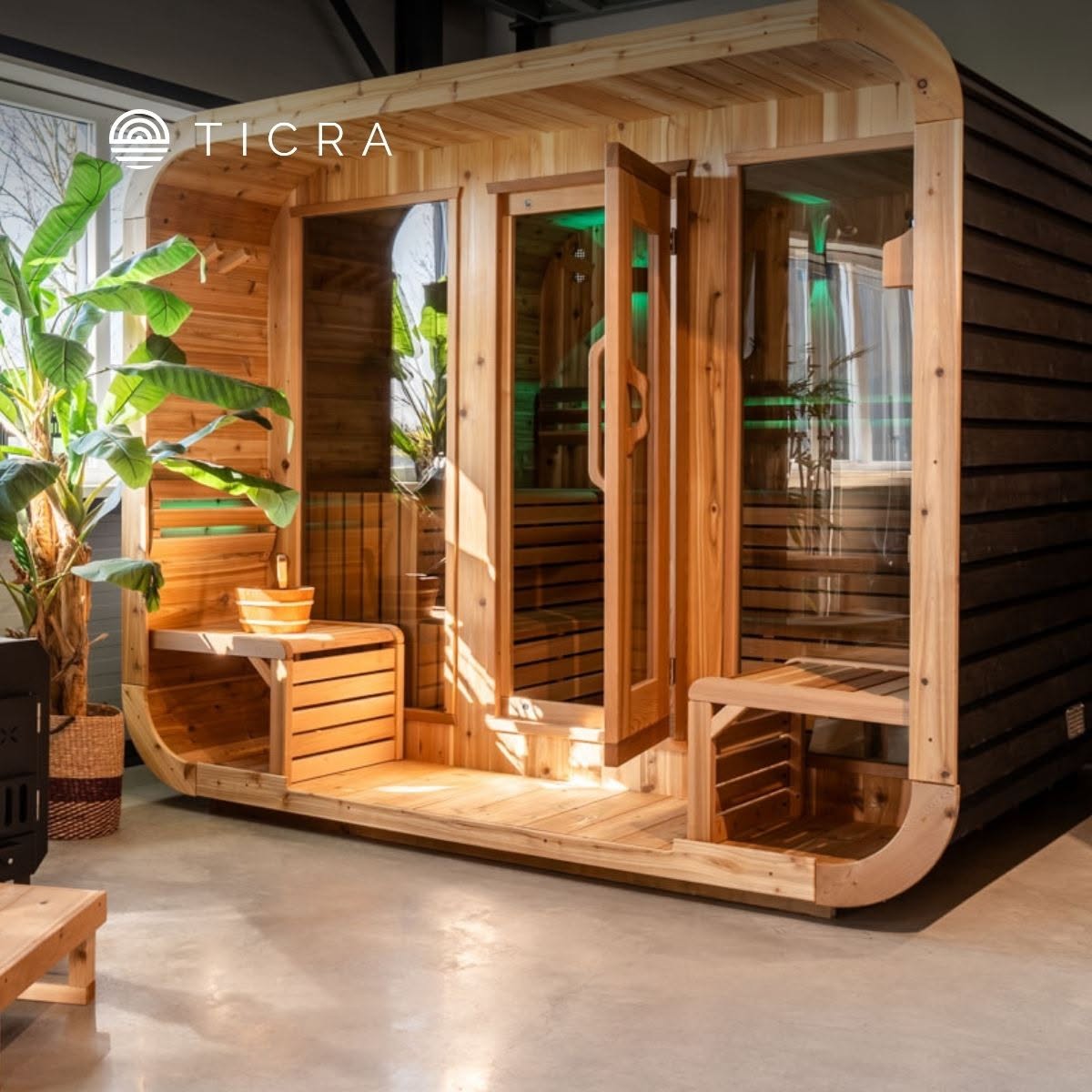 Foto: sauna ticra wonen nl