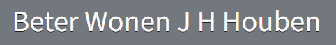 Beter Wonen Houben's profielfoto