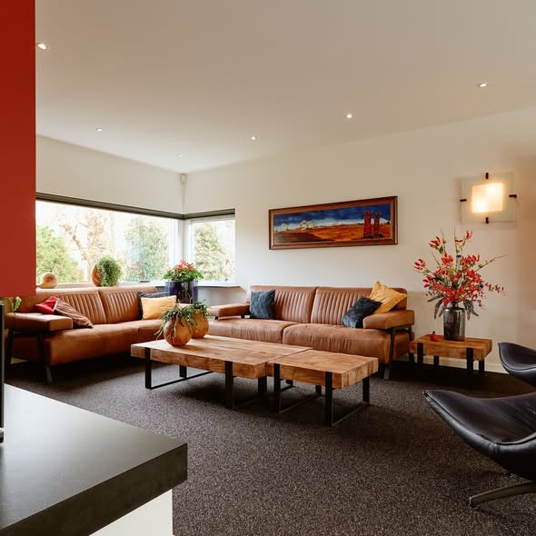 Foto : Warm en sfeervol wonen met een grindvloer