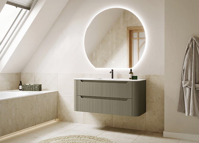 Foto: web Juice 3D front 120cm olive   wastafel Barletta