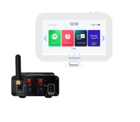 Foto : NJoy Badkamerradio – waterdicht audiosysteem voor badkamer & meer