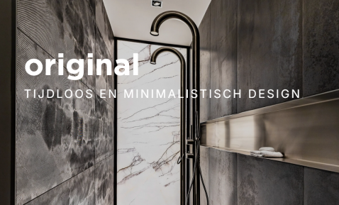 Foto : JEE-O ORIGINAL: stoer en tijdloos badkamerdesign