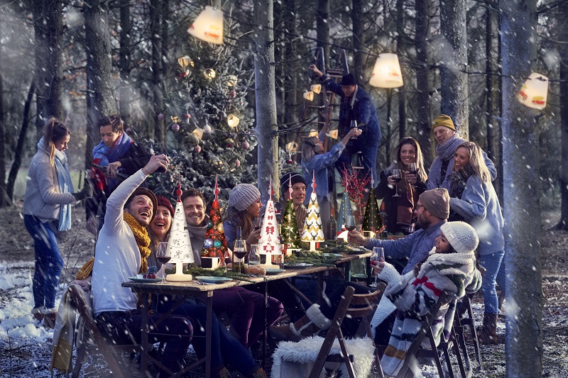 Foto: xmas cappies table