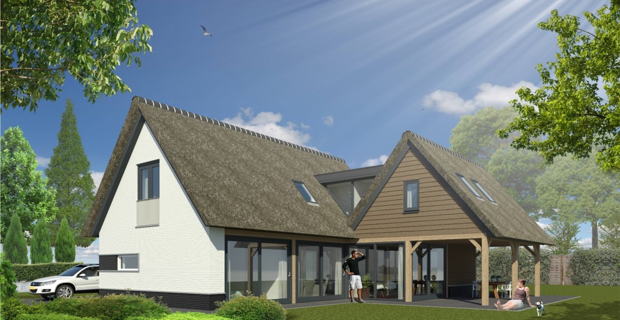 Foto: w3 VO 20 zij en achtergevel