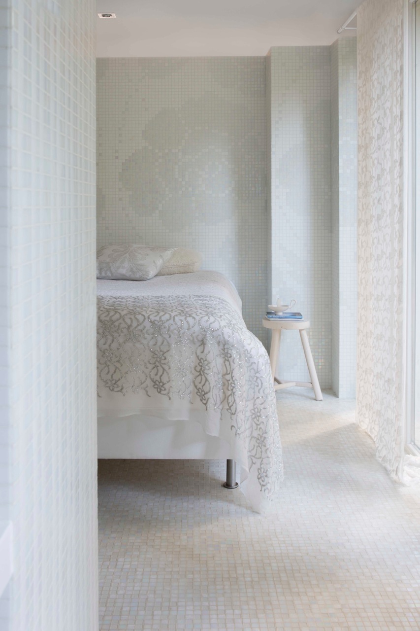 mozaiek slaapkamer bergen