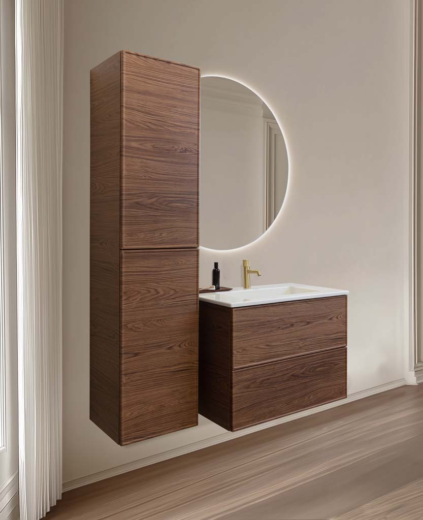 Foto: no limit new classic brown oak kolomkast sfeer