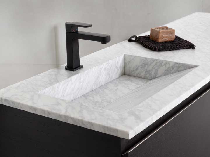 Foto: detremmerie marmer carrara badmeubel 1