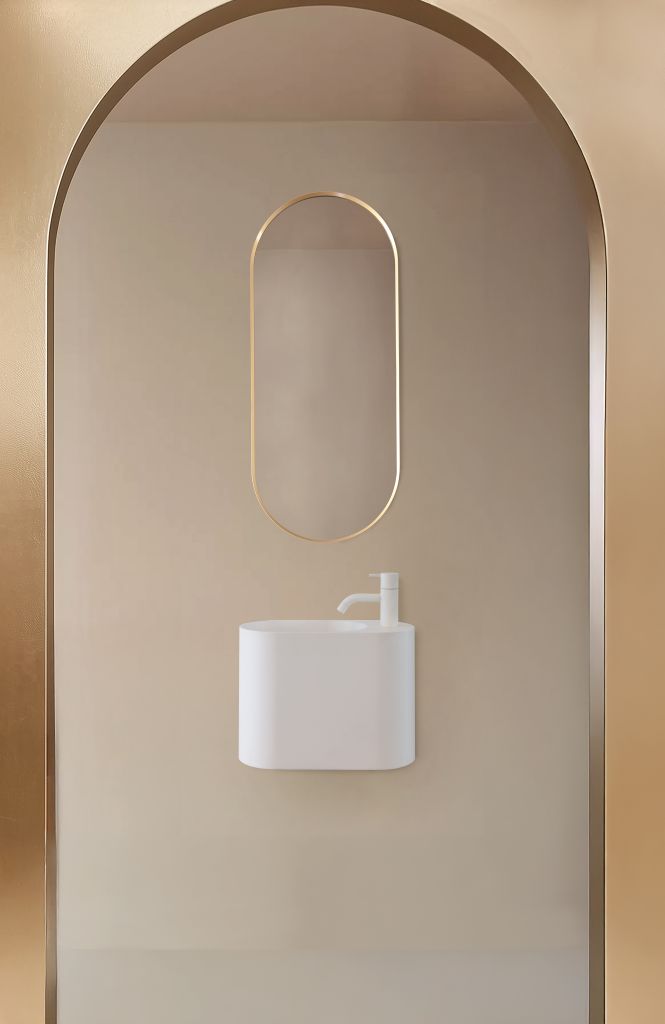 Foto: handwasser white  mini oval LR