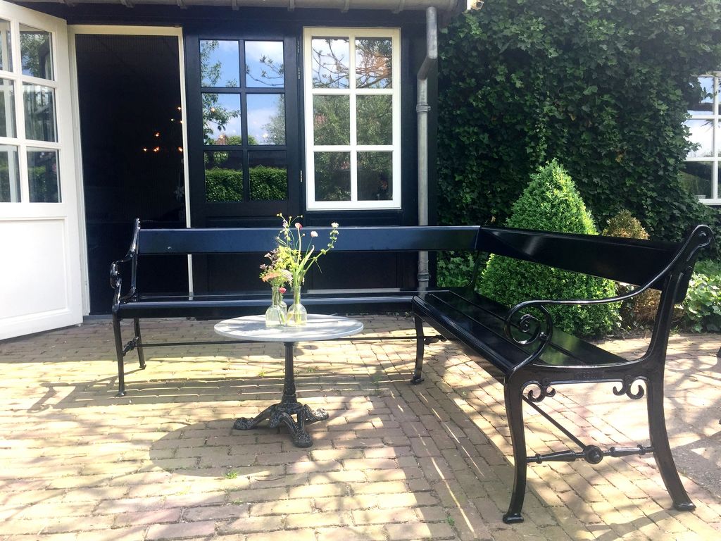 Foto: Gardeluxe Corner bench Zeus 4