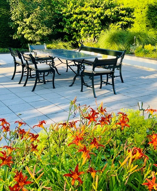 Foto: Zeus   tuinset   tuinstoel   tuinbank 200cm   klassiek groen   Herakles 200x100cm   gebouchardeerde randafwerking   Gardeluxe a
