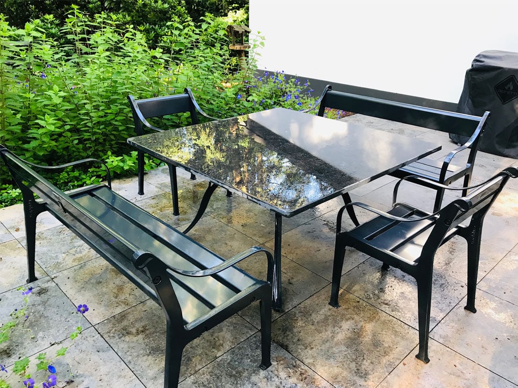 Foto: gardeluxe tuinbank ikaros sfeer 03