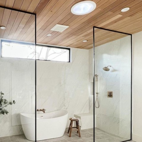 Foto : Geef je badkamer een upgrade met natuurlijk daglicht