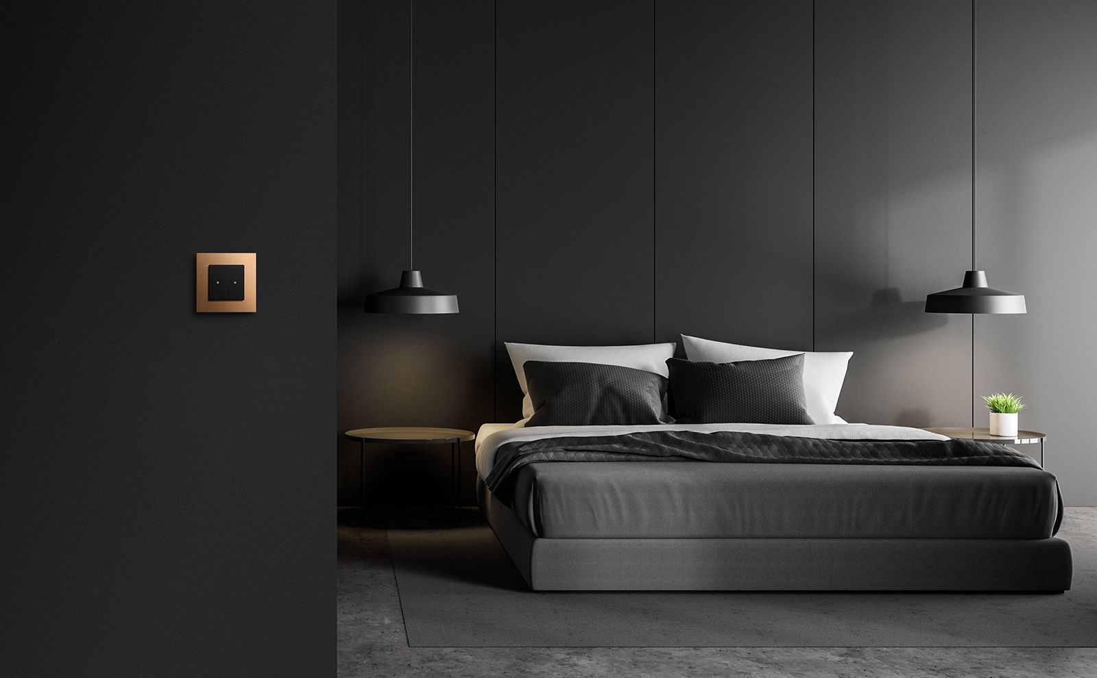 Foto: GIRA KNX TASTER Slider 1600x990 Schlafzimmer 21570 1602744713