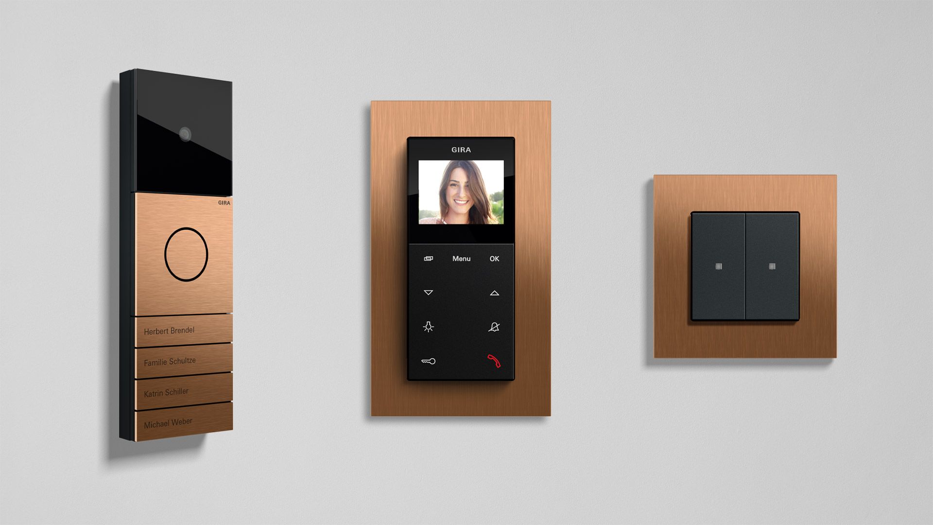 Foto : Gira System55 Mix & Match: Combineer techniek en design naar wens