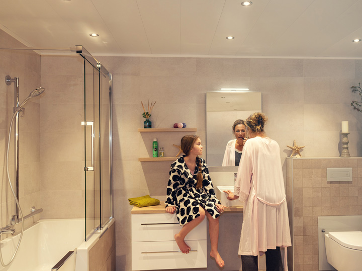 Foto: luxalon plafonds badkamer 4