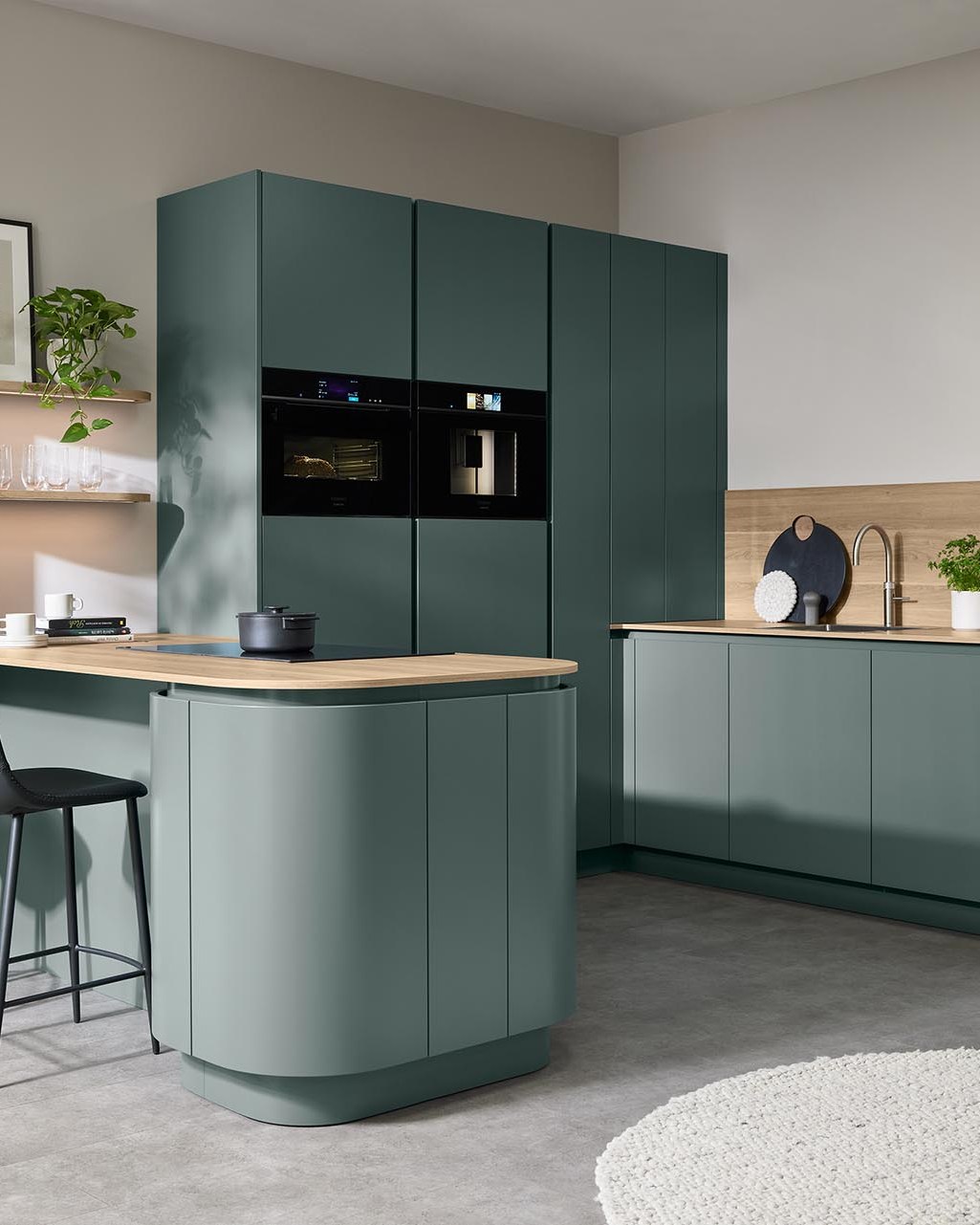 Foto : Ronde Keukens: Rust, Harmonie en Elegantie in Huis