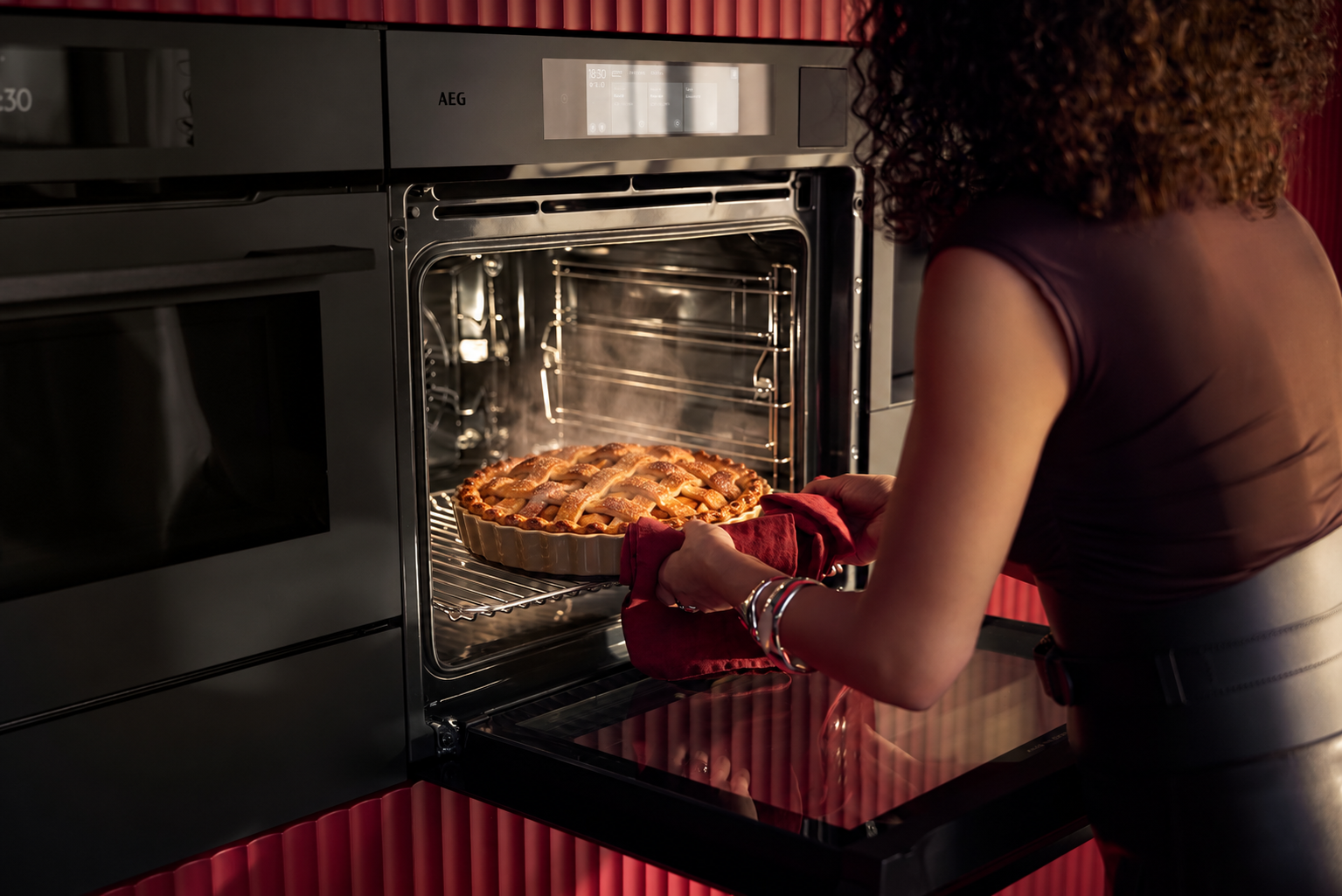 Foto: AEG Steampro appeltaart