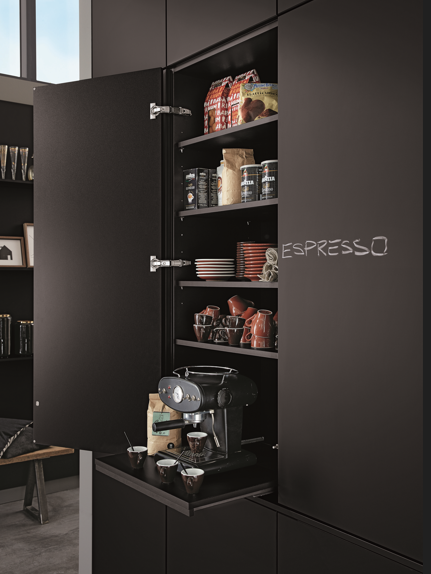 Foto : Koffiecorner in je keuken met Keukenspecialisten.nl