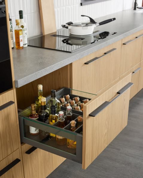 Foto : Keukenkasten die gemak en stijl combineren