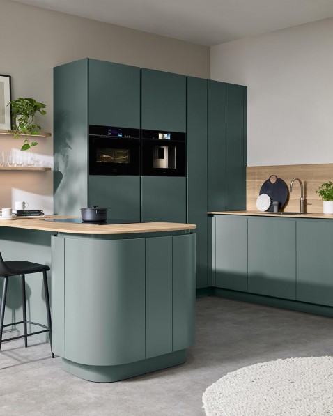 Foto : Ronde Keukens: Rust, Harmonie en Elegantie in Huis