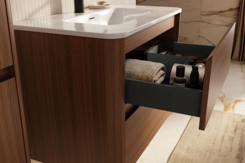 Foto : Thebalux Sunny: zachte vormen voor een stijlvolle badkamer