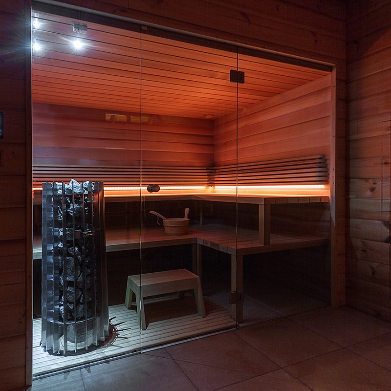 strelen Medicinaal Adolescent traditionele sauna - sauna - wellness-zwembad - Wonen.nl