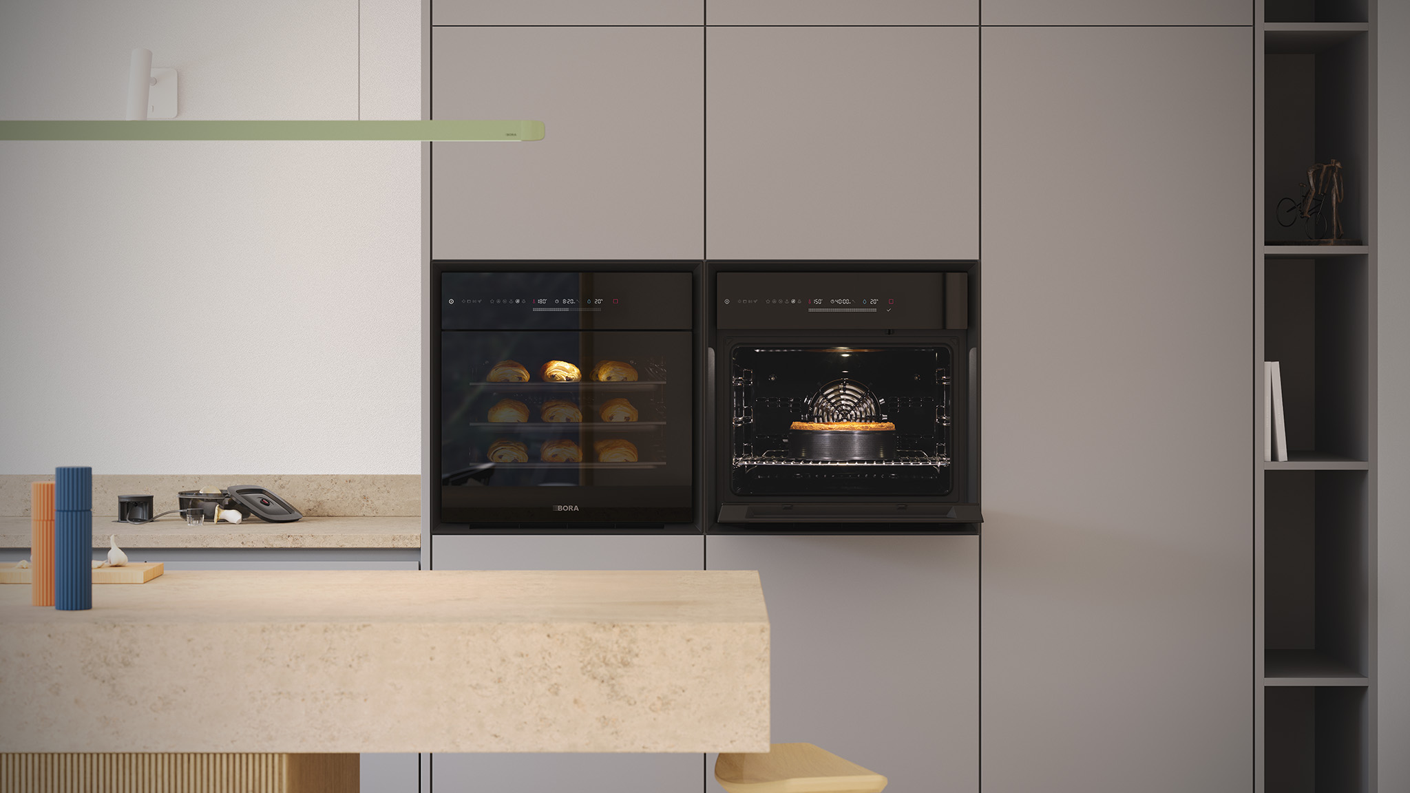 Foto: Tieleman Keukens keukenapparatuur bora fk08 ovensteam pain au chocolat