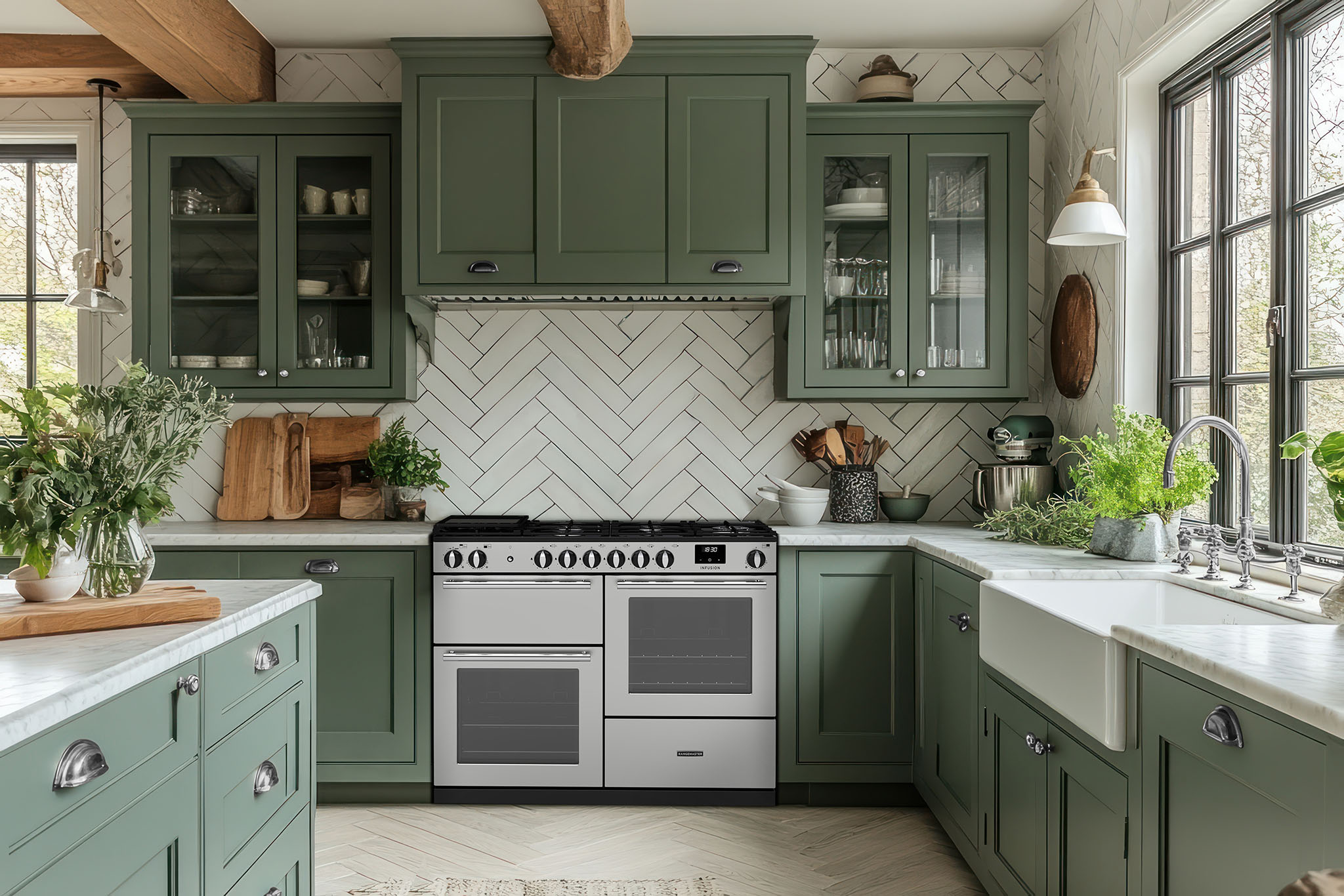 Foto: Tieleman Keukens Falcon Fornuizen Falcon Infusion 2026 RM Infusion Traditional roomset comp 2