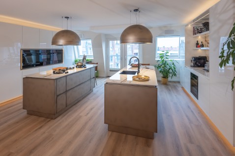 Foto : Binnenkijker: exclusieve keuken met dubbel eiland