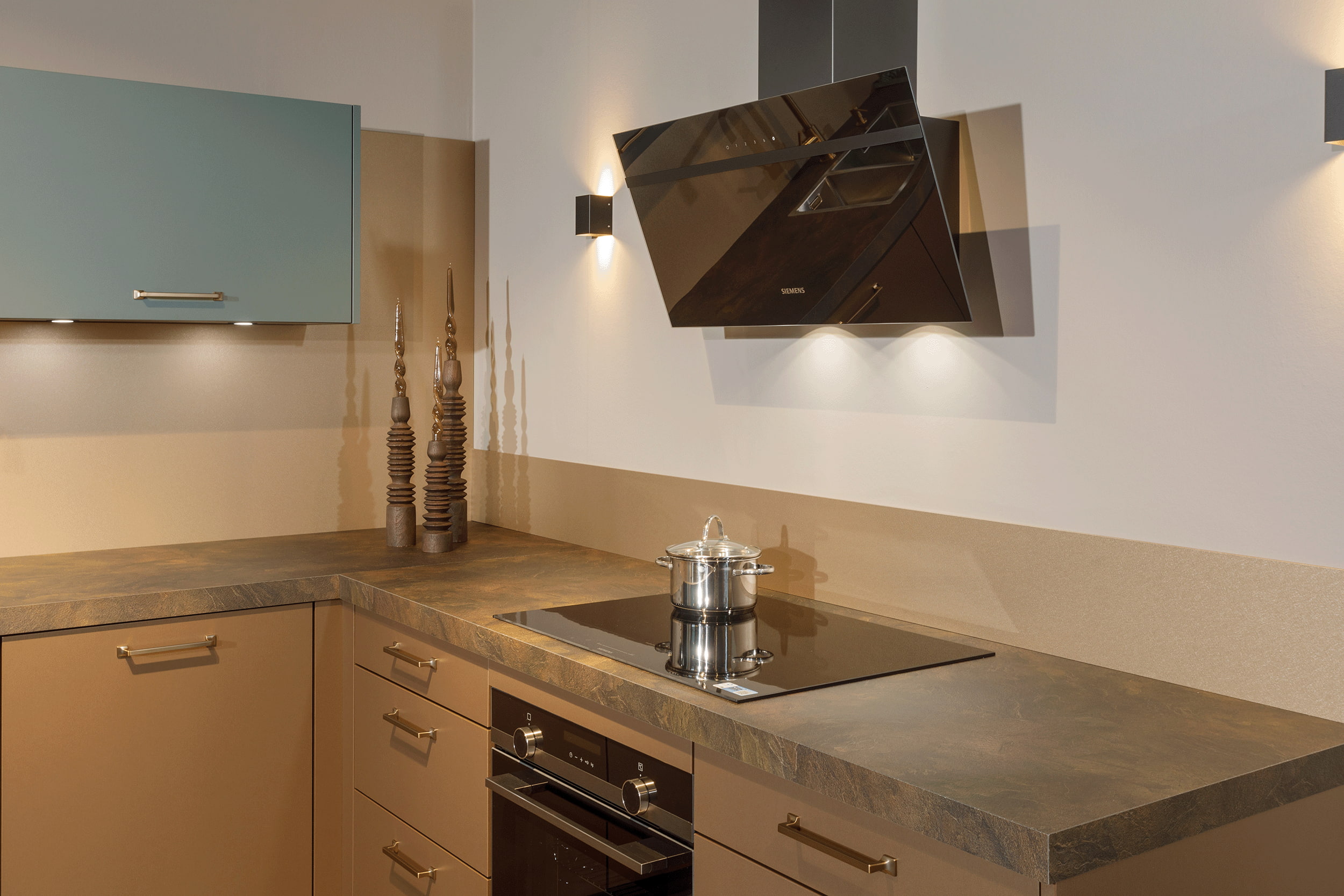 Foto: Studio 38 Tieleman Keukens Showroomkeuken Studio 38 Keller Boston Bronziet Cactus 5